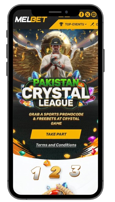 Melbet Mobile App Interface - Live Cricket Betting, Sports Odds, and Casino Games on Android and iOS